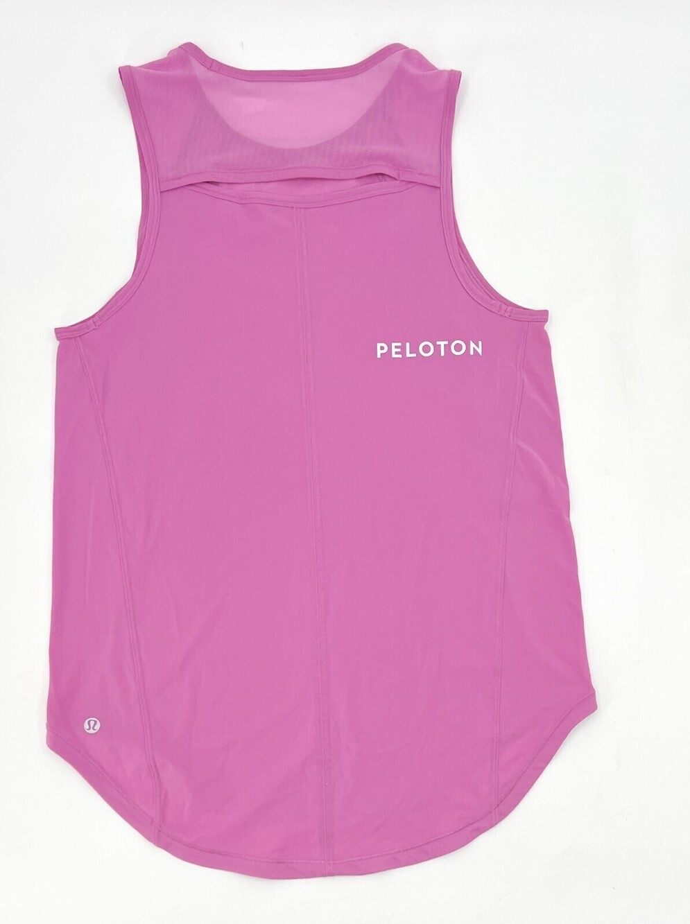Lululemon Peloton Shirt Womens Purple Lilac Sleeveless Relaxed Pull over Active